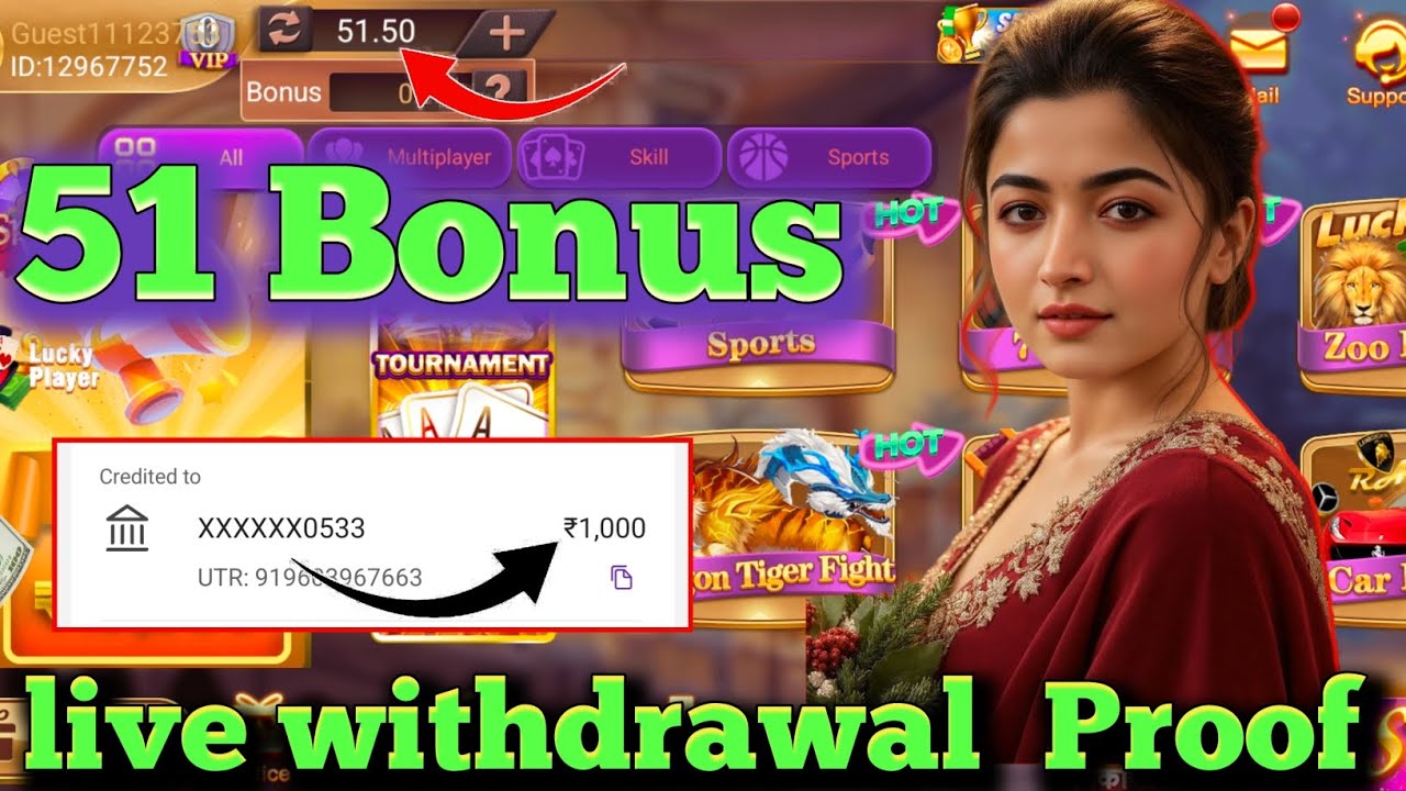 All Rummy Bonus APK download homepage banner
